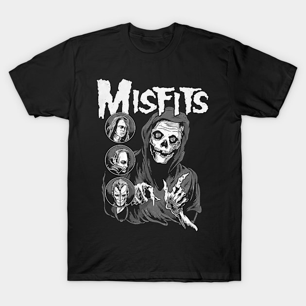 Misfits T-Shirt by CosmicAngerDesign